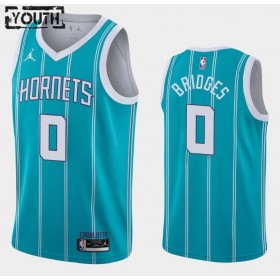 Charlotte Hornets Trikot Miles Bridges 0 2020-2021 Jordan Brand Icon Edition Swingman - Kinder